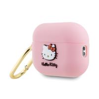 Hello Kitty Silicone 3D Kitty Head - Etui AirPods Pro 2 (różowy)