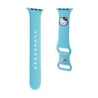 Hello Kitty Silicone Kitty Head - Pasek do Apple Watch 38/40/41 mm (niebieski)