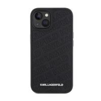 Karl Lagerfeld Quilted K Pattern - Etui iPhone 15 (czarny)