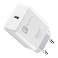 Cellularline - Ładowarka sieciowa USB-C Power Delivery 20W (Designed for Apple) (biały)