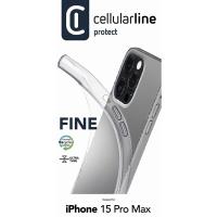 Cellularline Fine - Etui iPhone 15 Pro Max (przezroczysty)