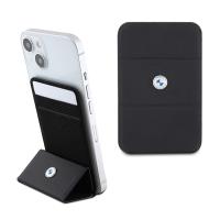 BMW Wallet Cardslot Stand MagSafe Signature Collection - Portfel magnetyczny z funkcją standu (czarny)