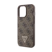Guess Crossbody 4G Metal Logo - Etui iPhone 13 Pro Max (brązowy)