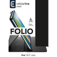 Cellularline Folio - Etui iPad 10.9" (2022) (czarny)