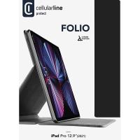 Cellularline Folio - Etui iPad Pro 12.9" (2022-2021) (czarny)