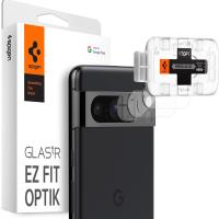 Spigen Optik.TR EZ Fit Camera Lens Protector 2-Pack - Szkło ochronne na obiektyw do Google Pixel 8 Pro (2 szt) (Przezroczysty)