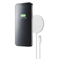 Cellularline Mag Wireless Charger - Ładowarka bezprzewodowa indukcyjna MagSafe (biały)