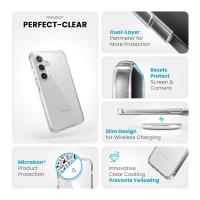 Speck Presidio Perfect-Clear - Etui Samsung Galaxy S24 (Clear/Clear)