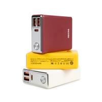 WEKOME WP-27 Tint Series - Power bank 10000 mAh Super Fast Charging USB-C PD 20W + 2x USB-A QC3.0 22.5W (Żółty)