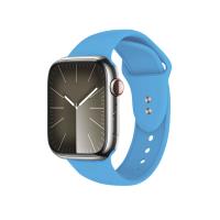 Crong Liquid - Pasek do Apple Watch 42/44/45/49 mm (niebieski)