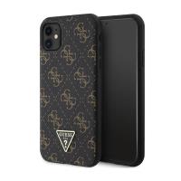 Guess 4G Triangle Metal Logo - Etui iPhone 11 (czarny)