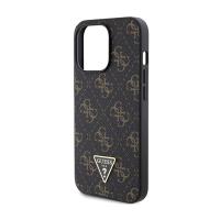 Guess 4G Triangle Metal Logo - Etui iPhone 13 Pro (czarny)