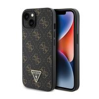 Guess 4G Triangle Metal Logo - Etui iPhone 14 (czarny)