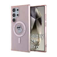 Karl Lagerfeld IML Choupette MagSafe - Etui Samsung Galaxy S24 Ultra (różowy)