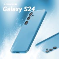 Crong Color Cover - Etui Samsung Galaxy S24 (błękitny)