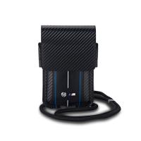 BMW Carbon Blue Stripes Wallet Bag - Torebka na telefon (czarny)