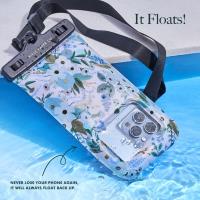 Rifle Paper Waterproof Floating Pouch - Etui wodoodporne do smartfonów do 6.7" (Garden Party Blue)