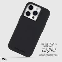 Case-Mate Silicone MagSafe - Etui iPhone 15 Pro (Black)
