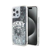 DKNY Liquid Glitter Big Logo - Etui iPhone 14 Pro Max (czarny)