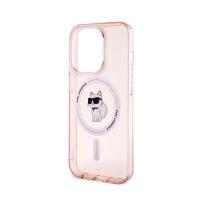 Karl Lagerfeld IML Choupette MagSafe - Etui iPhone 14 Pro Max (różowy)