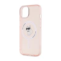 Karl Lagerfeld IML Choupette MagSafe - Etui iPhone 14 / 15 / 13 (różowy)