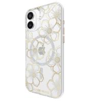 Case-Mate Floral Gems MagSafe - Etui iPhone 16 Plus (Gold)