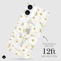 Kate Spade New York Protective Gems MagSafe - Etui iPhone 16 Plus (Sunshine Floral)