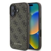 Guess 4G Classic - Etui iPhone 16 Plus (brązowy)