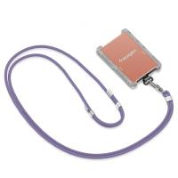 Spigen Universal Strap Set Crossbody & Wrist - Pasek do telefonu na ramię + na nadgarstek (Deep Purple)