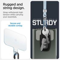 Spigen Universal Strap Set Crossbody & Wrist - Pasek do telefonu na ramię + na nadgarstek (Mute Blue)