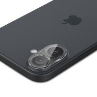 Spigen Optik GLAS.TR Camera Protector 2-Pack - Szkło ochronne na obiektyw do iPhone 16 / 16 Plus (2 szt) (Przezroczysty)