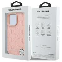 Karl Lagerfeld Hot Stamp MagSafe - Etui iPhone 16 Pro Max (różowy)