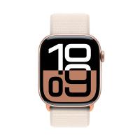 Crong Nylon - Pasek sportowy do Apple Watch 38/40/41/42 mm (Starlight)