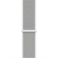 Crong Nylon - Pasek sportowy do Apple Watch 38/40/41/42 mm (Silver Grey)