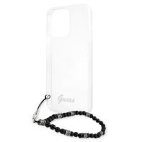 Guess Black Pearl Strap - Etui iPhone 13 Pro (przezroczysty)