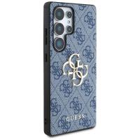 Guess Big 4G Logo Classic Logo - Etui do Samsung Galaxy S25 Ultra (niebieski)