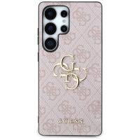 Guess Big 4G Logo Classic Logo - Etui do Samsung Galaxy S25 Ultra (różowy)