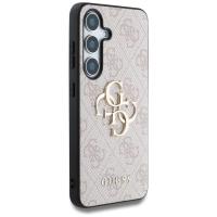 Guess Big 4G Logo Classic Logo - Etui do Samsung Galaxy S25+ (różowy)