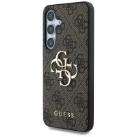 Guess Big 4G Logo Classic Logo - Etui do Samsung Galaxy S25 (brązowy)