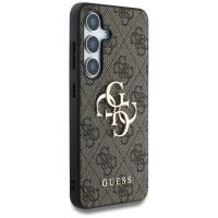 Guess Big 4G Logo Classic Logo - Etui do Samsung Galaxy S25 (brązowy)