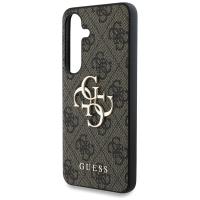 Guess Big 4G Logo Classic Logo - Etui do Samsung Galaxy S25 (brązowy)