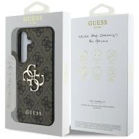 Guess Big 4G Logo Classic Logo - Etui do Samsung Galaxy S25 (brązowy)