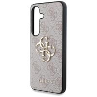 Guess Big 4G Logo Classic Logo - Etui do Samsung Galaxy S25 (różowy)