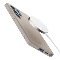 Spigen Silicone Fit Mag MagSafe - Etui do Samsung Galaxy S25 Ultra (Natural Titanium)