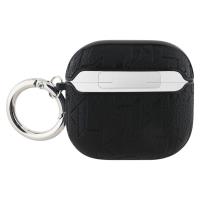 Karl Lagerfeld Monogram Choupette Head - Etui AirPods 4 (czarny)