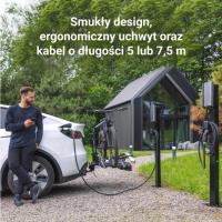 Green Cell - Ładowarka HabuDen Wallbox 22kW 32A 5m Typ 2 do ładowania pojazdów elektrycznych EV z aplikacją GC Bluetooth WiFi NFC