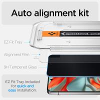 Spigen GLAS.TR EZ FIT Privacy 2-Pack - Szkło hartowane z filtrem prywatyzującym do Google Pixel 9 Pro XL 2 szt