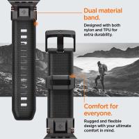 Spigen DuraPro Armor - Pasek do Apple Watch 44/45/46/49 mm (Black Edition)