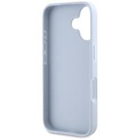 Guess Grained Big 4G Logo Small Classic Logo - Etui do iPhone 16 (niebieski)