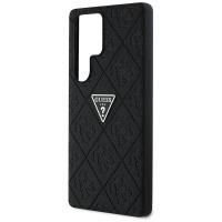 Guess Hot Stamp 4G Pattern Triangle Metal Logo - Etui Samsung Galaxy S25 Ultra (czarny)